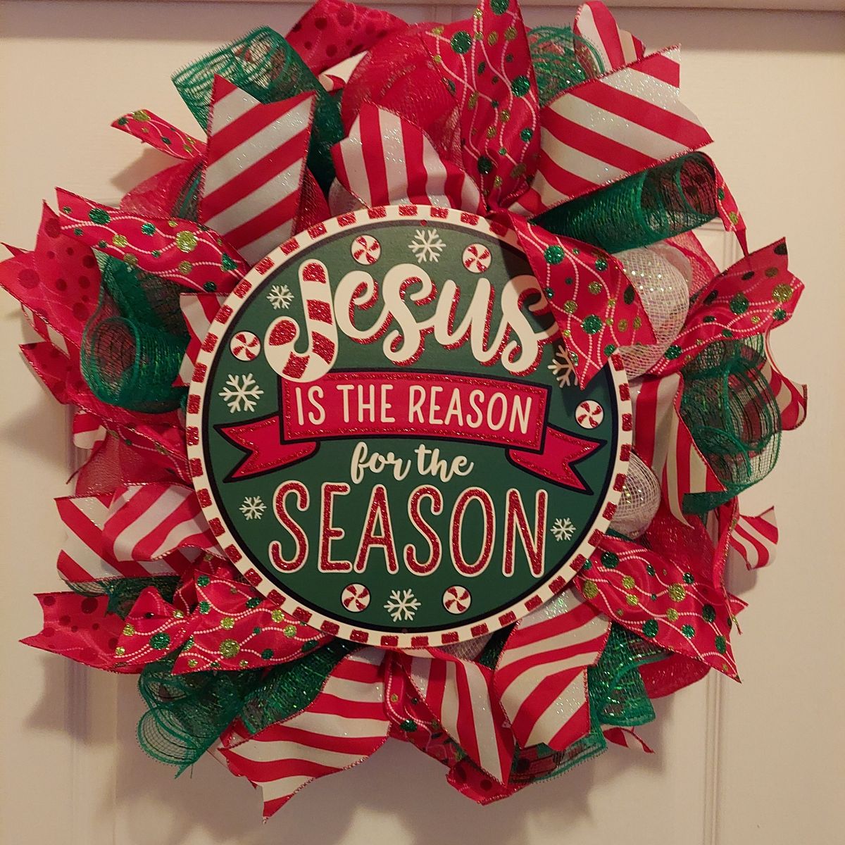 ORTIGIA Gartenflagge Weihnachten – 'Jesus Is The Reason' – Doppelseitig, 30,5 X 45,7 Cm, Wetterfest