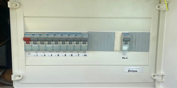 Switchboard upgrade recently completed by ARCD Electrical