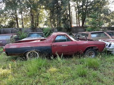 72 Chevy El Camino
was 6 cyl, auto