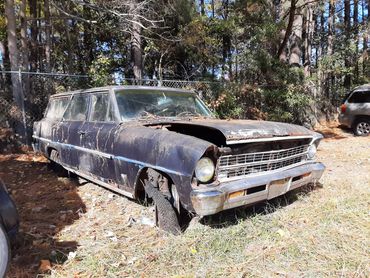 67 nova wagon v8 auto