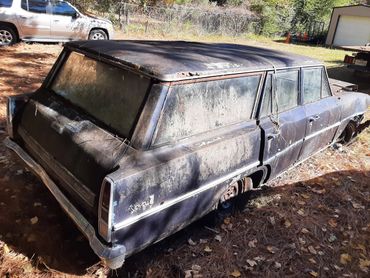 67 nova wagon v8 auto