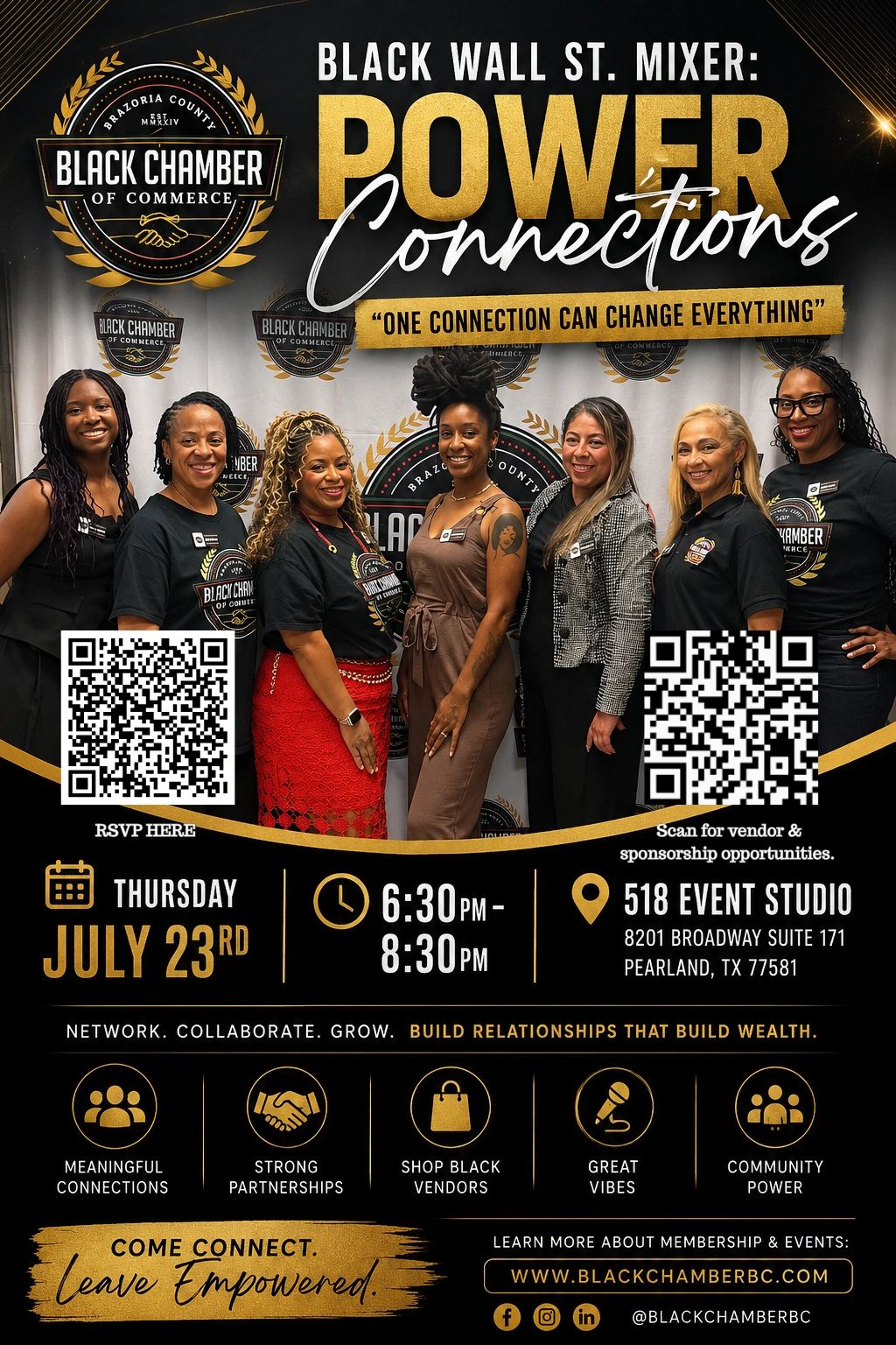Black Wall St. Mixer: Power Connections 
One Connection Can Change Everything