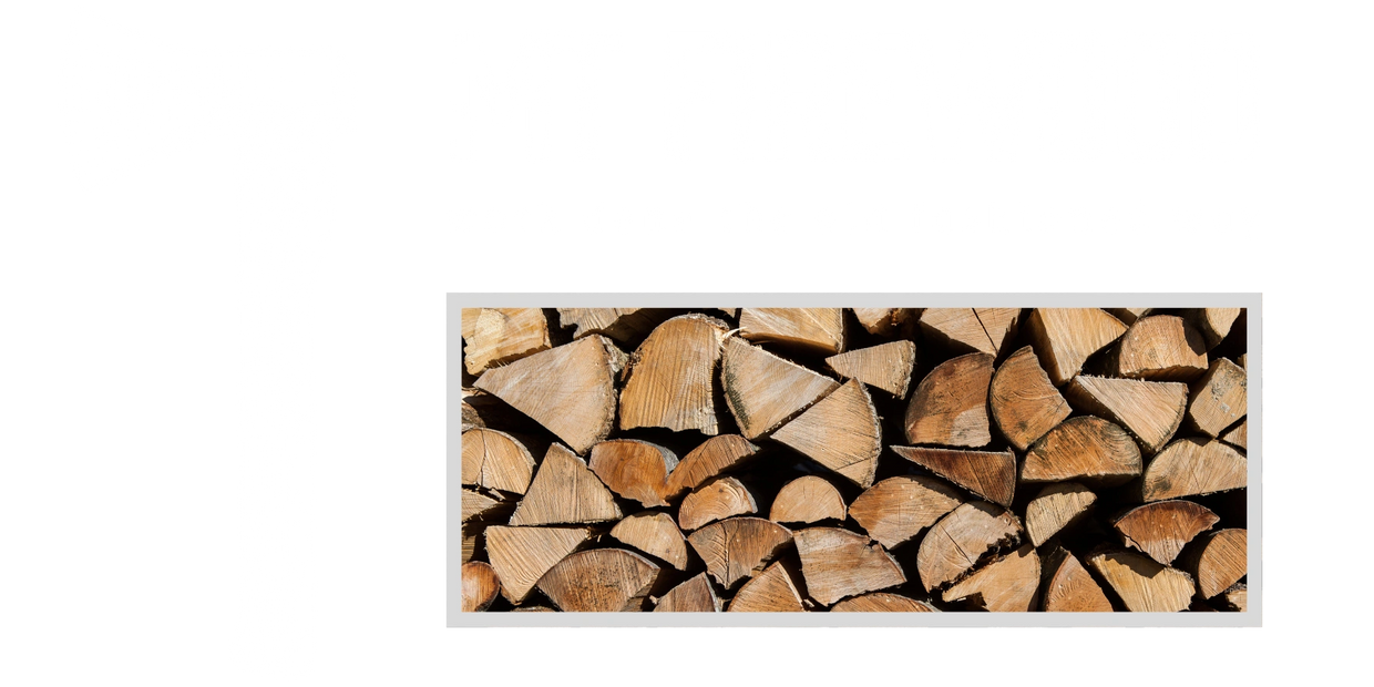 MT Firewood Logo featuring split firewood