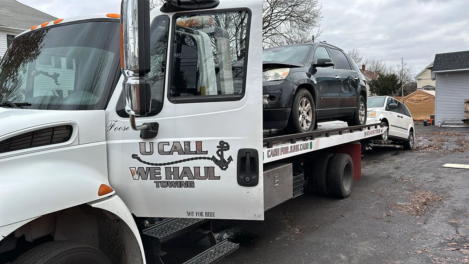 U Call We Haul Towing — Towing in Providence, Rhode Island
