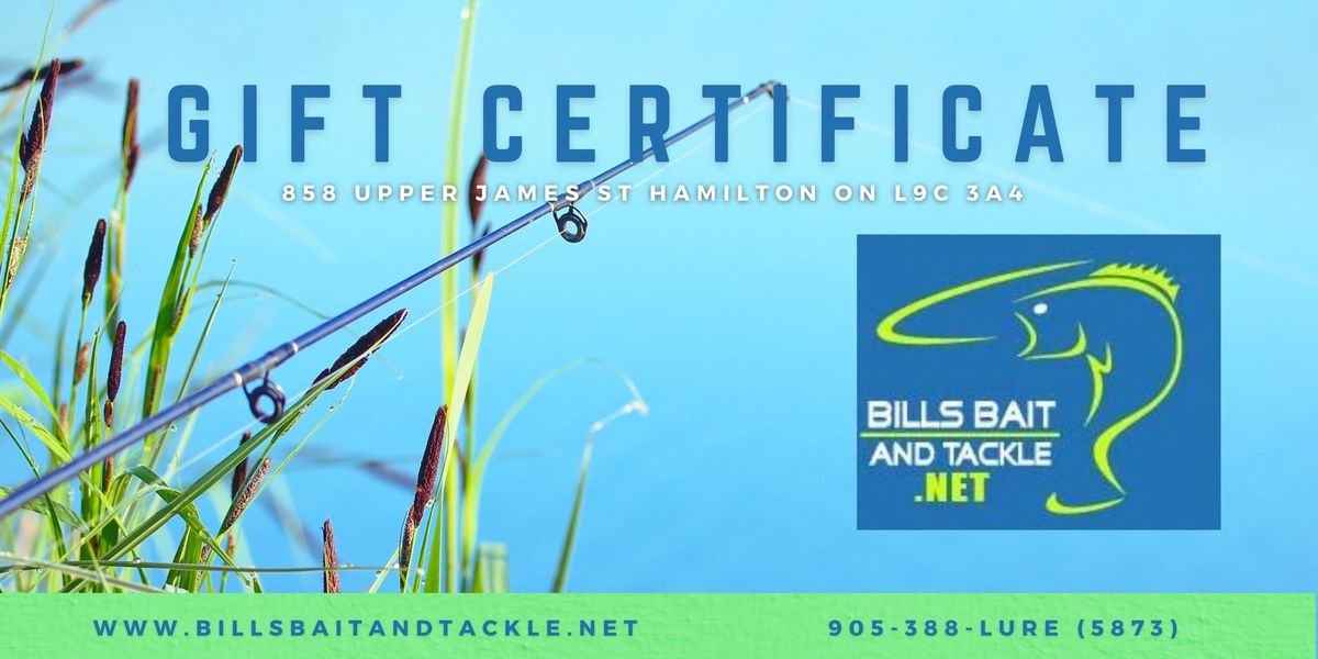 Bill's Bait and Tackle Gift Card