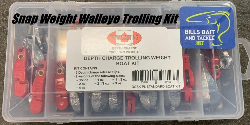 Snap Weight Kit (Walleye Trolling Kit)