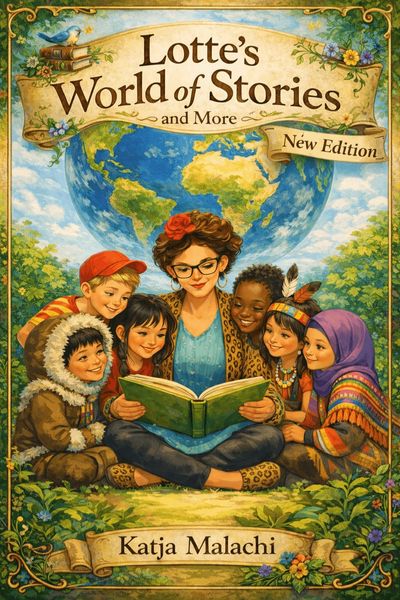 Book Cover "Lotte's World of Stories and more" New Edition