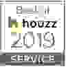 Rated at the highest level for client satisfaction by the Houzz community.
Awarded January 18, 2019