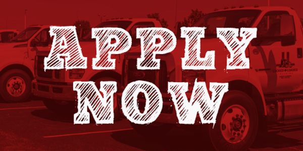 Apply Now with a red truck background