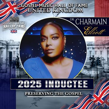 Dr. Charmain Elliott, 2025 inductee to the UK Gospel Music Hall of Fame.