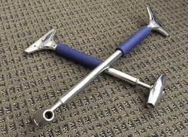 Uniquely designed swivel T-handle scraper