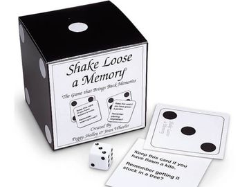Shake Loose a Memory Game a family bonding game and game for individuals with dementia
