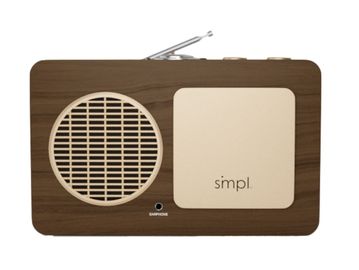 Simple Music Player w/ One Button Radio is retro radio for people with dementia