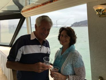 Couple on boat