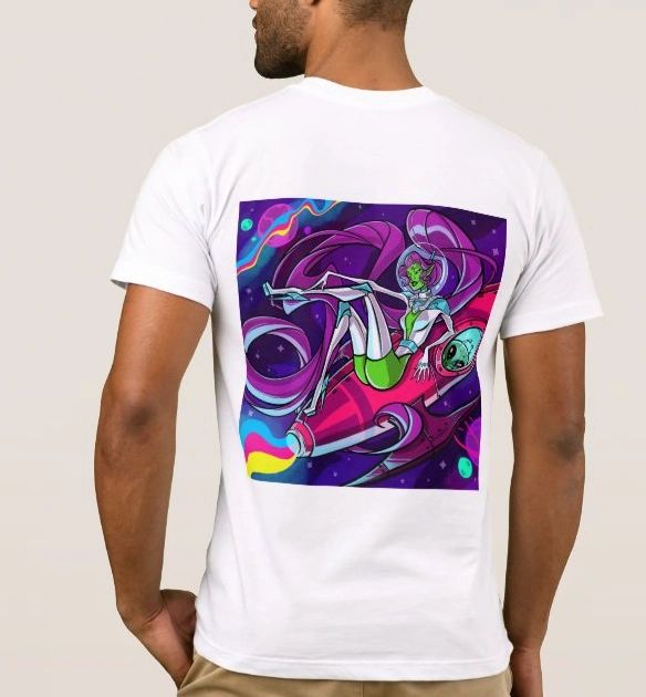 Interstellar Baby White Mens Shirt
