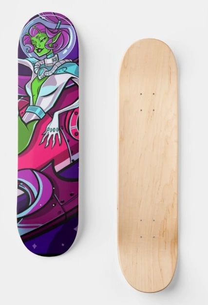 Interstellar Baby Skateboard