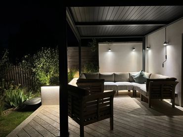 External lighting completed 1 year ago, turned out absolutely beautiful!