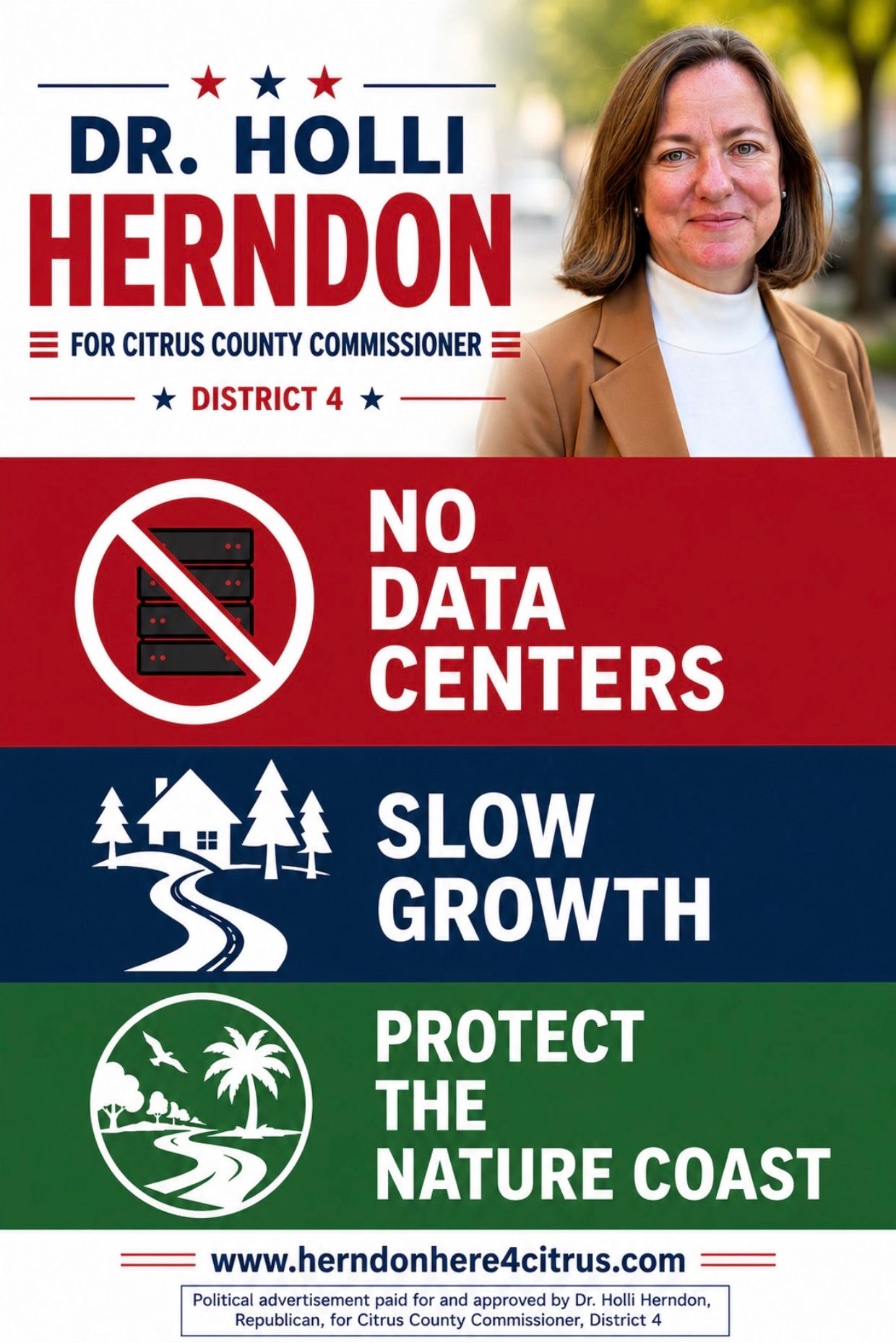 Priorities: No data center, Slow growth, Protect the environment 