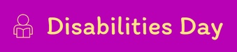 MARCH IS DISABILITY MONTH