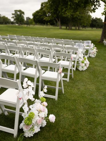 Ceremony set up
