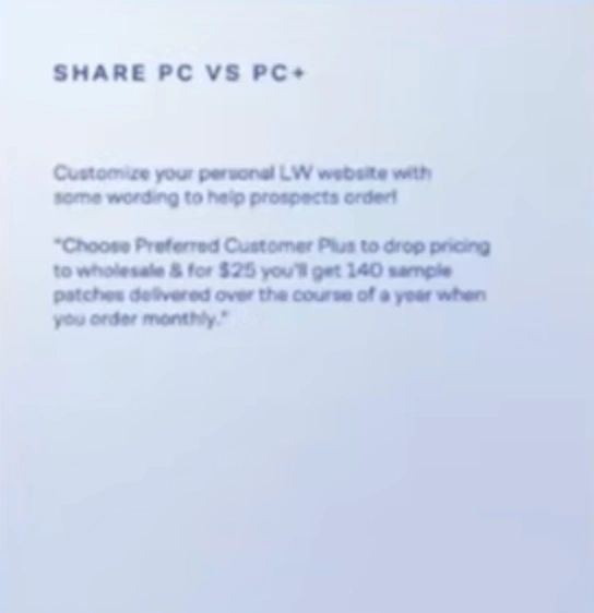 Text comparing PC and PC+ options with customization and pricing details.
