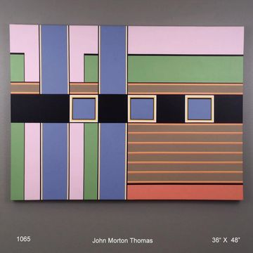Hard edge, contemporary art