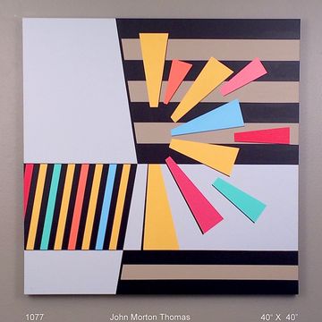 Hard edge, contemporary art