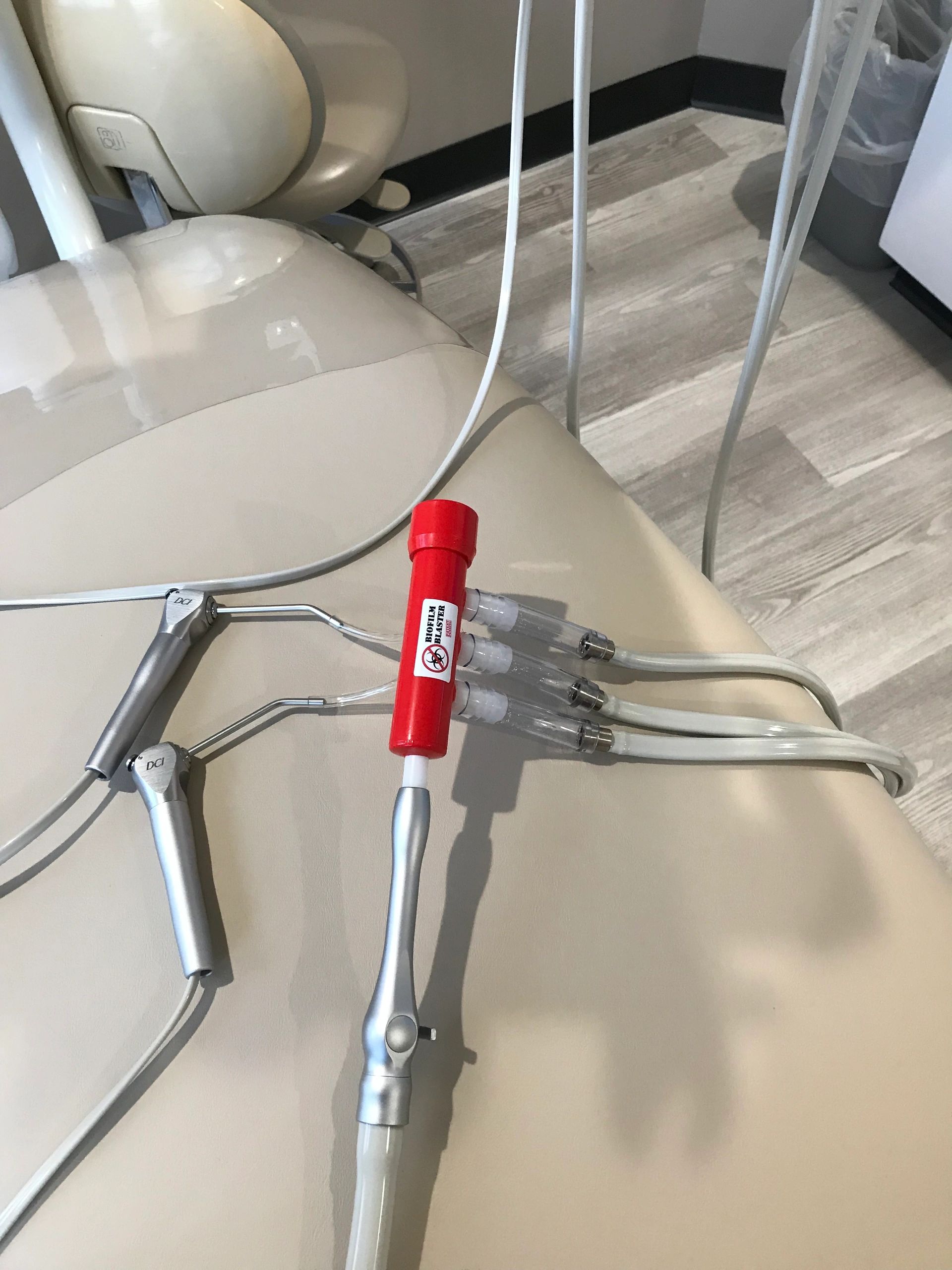 Dental Waterline Flushing and Cleaning Biofilm Blaster