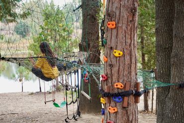 outdoor treenet for kids