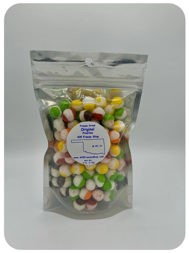 405 Freeze Shop Original Freeze Dried Skittles in Oklahoma City.