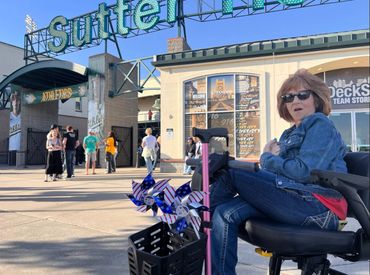 scooter rental at ball park