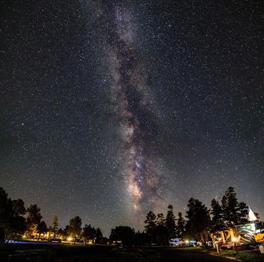 Milky way at AJ's RV Park in Arizona 