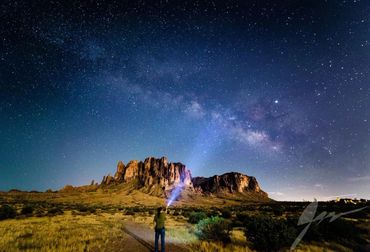 Milky Way at the Lost Dutchman state park