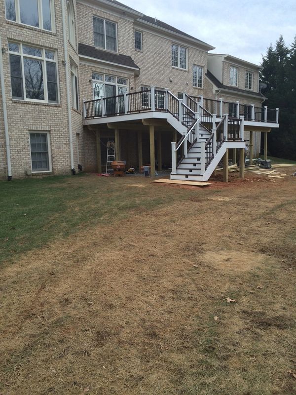 This deck is made with trex materials 