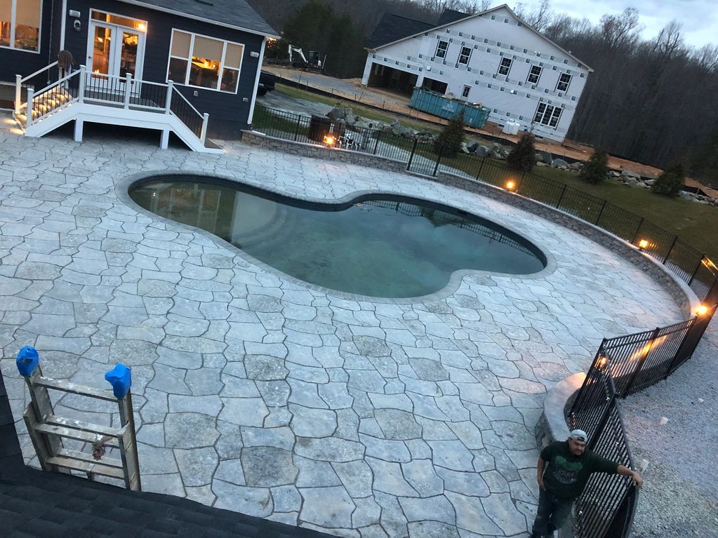 one of our patios of our satisfied customers