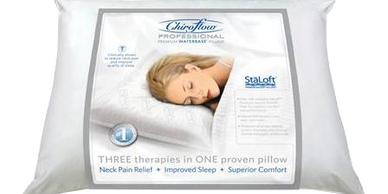 Chiroflow water outlet pillow