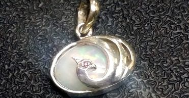 opal pendant