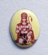 Hanuman photo stone/enamel photo stones