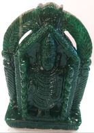 aventurine tirupathi balaji /jade pacha venkateshwara  perumal