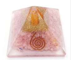 orgon rose quartz pyramid