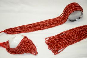 italian coral beads/coral beads