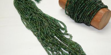 emerald beads