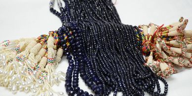 blue sapphire beads