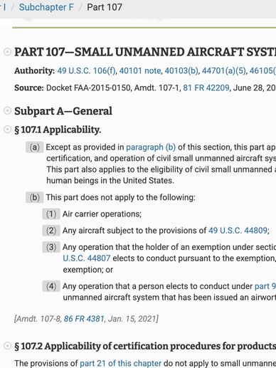 14 CFR PART 107 mikesytes.com