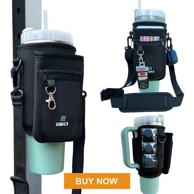 Gobuca's Stanely 30 & 40 oz magnetic bag, cup holder edition.