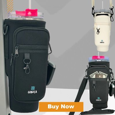 Three images of Gobuca Magnetic Tote Bags in one photo.