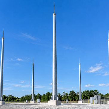 Lightning Protection Poles