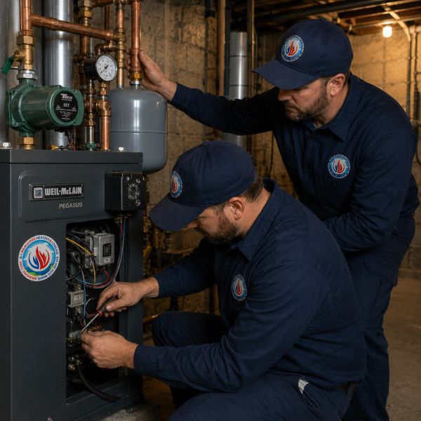 24/7 emergency boiler repair and radiant heating service in Greenfield and Greater Milwaukee.