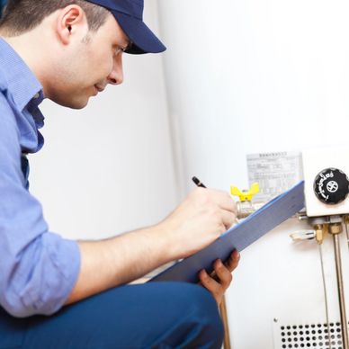 Professional water heater safety inspection and flush in Greenfield, WI by A-1.