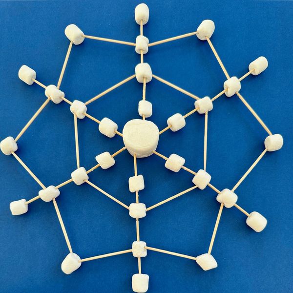 Marshmallow Snowflake stem activity